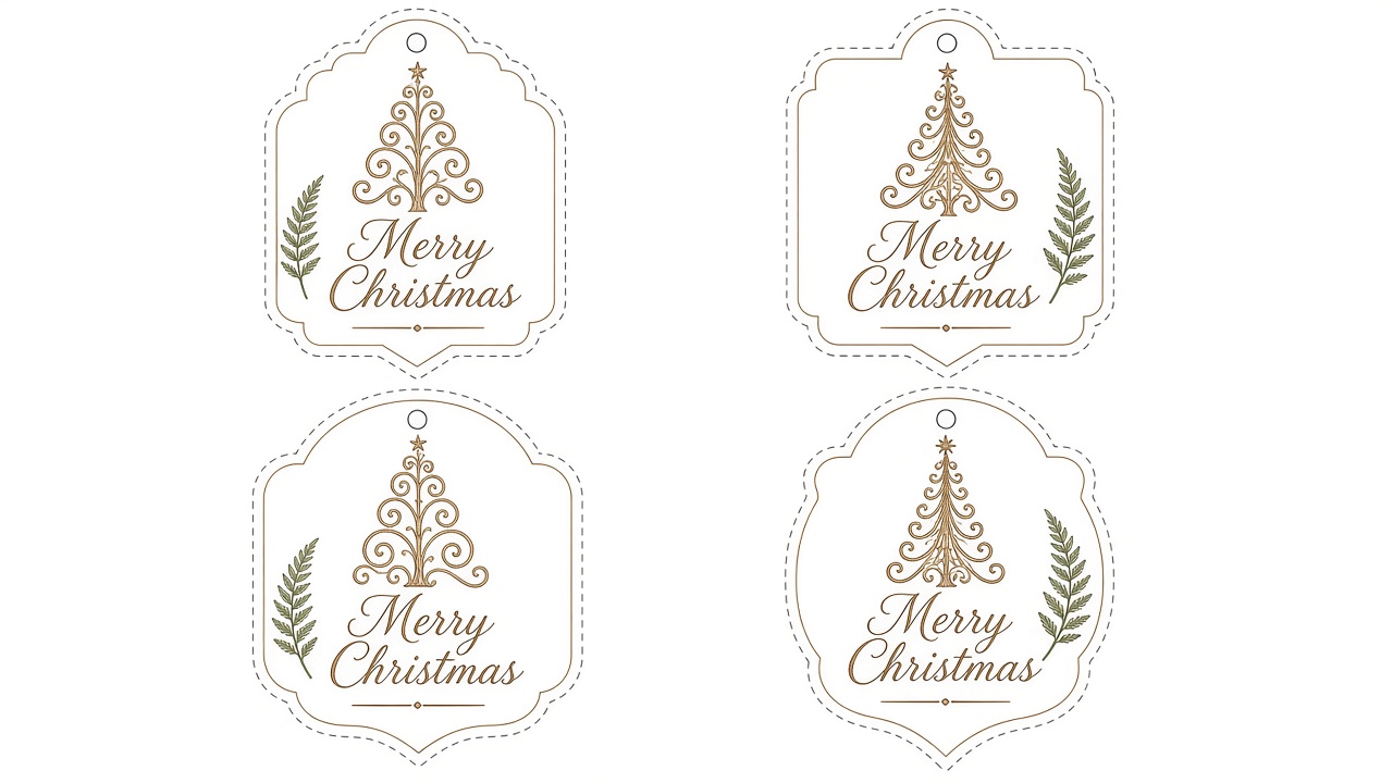 Christmas Gift Tags Printable