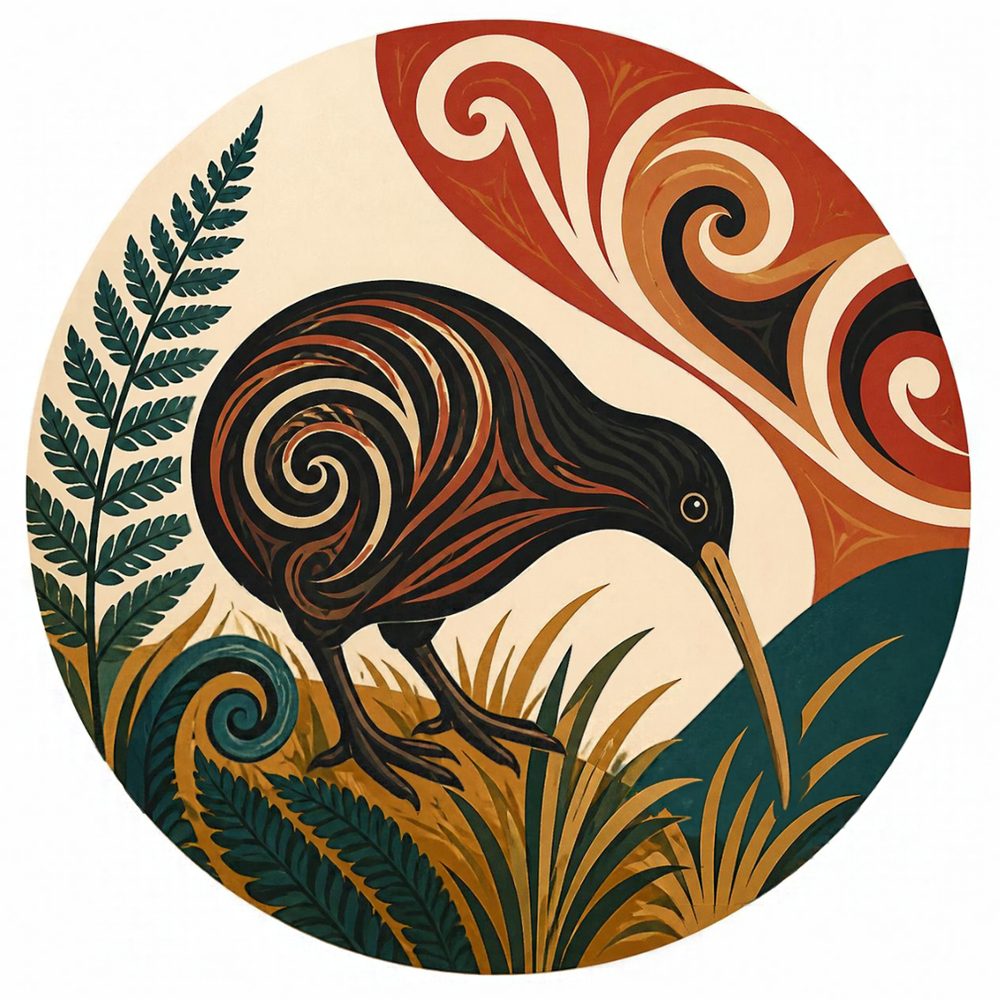 Aotearoa Koru II — No. 3 Coaster