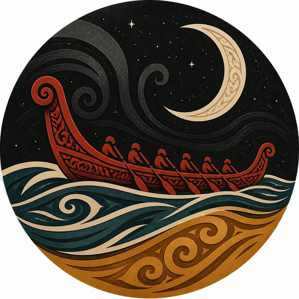 Aotearoa Moana — No. 2 Coaster