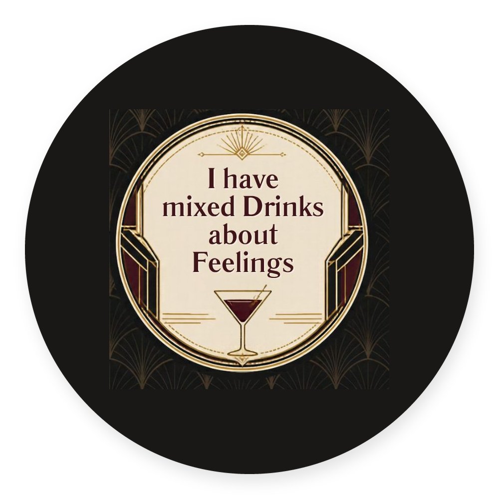 Bar Sayings — Gold Ring — No. 4 Coaster