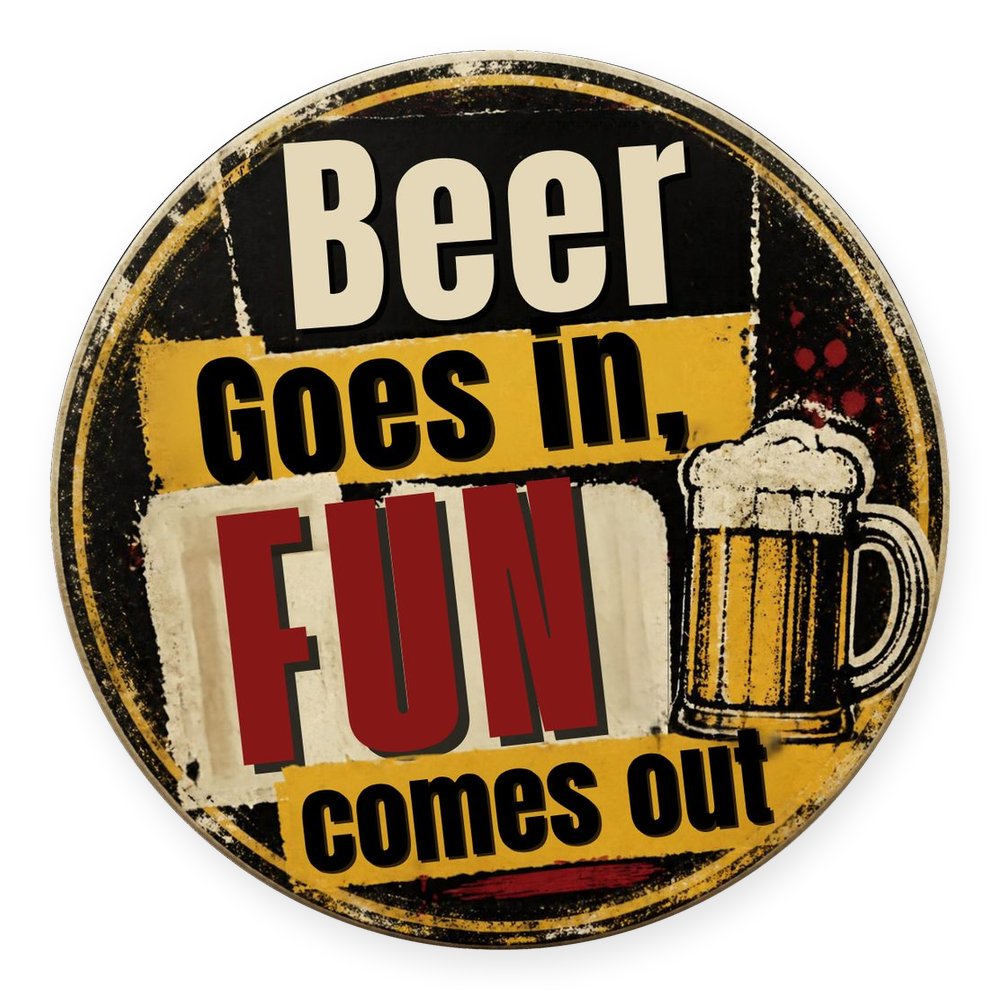 Bar Sayings — Grunge — No. 2 Coaster