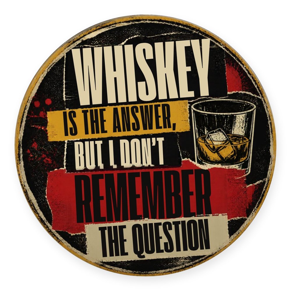 Bar Sayings — Grunge — No. 3 Coaster