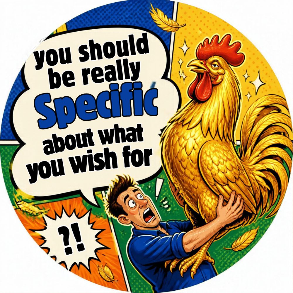 Cheeky Rooster Single No. 1 Coaster