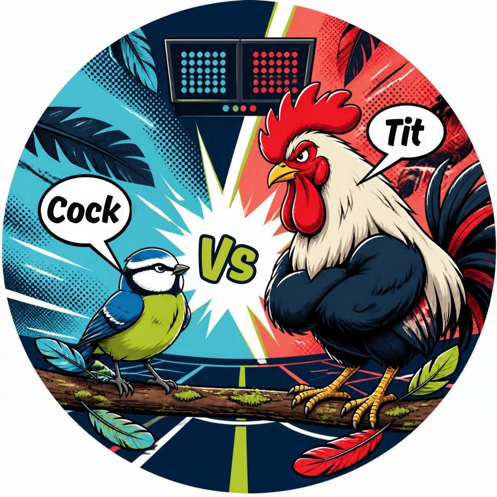 Cheeky Rooster Single No. 11 Coaster