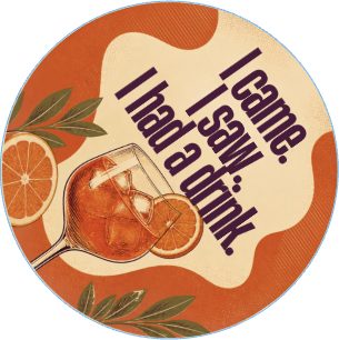 Cocktail Hour — No. 2 Coaster