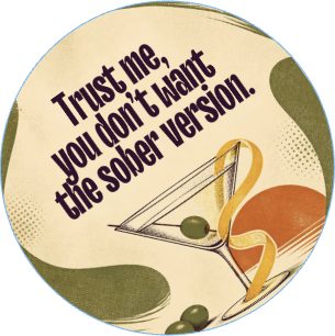 Cocktail Hour — No. 3 Coaster