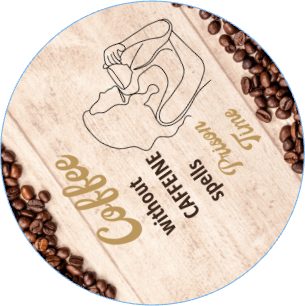 Coffee Beans — No. 1 Coaster