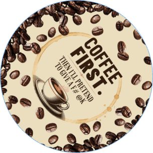Coffee Beans — No. 2 Coaster
