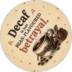 Coffee Sass — No. 1 Coaster