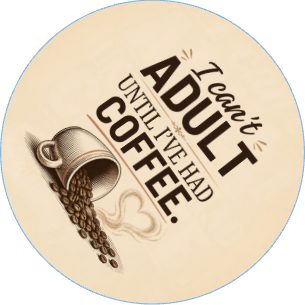Coffee Sass — No. 3 Coaster