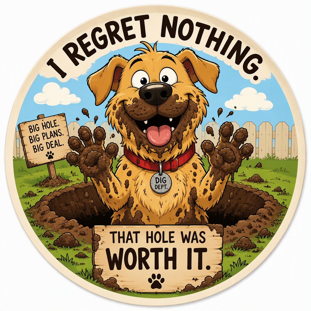 Good Dogs Single No. 1 Coaster