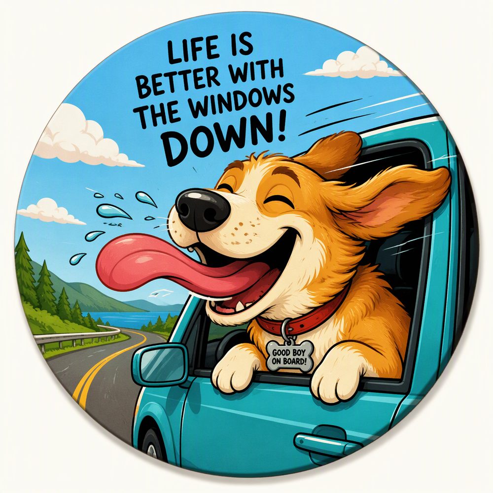 Good Dogs Single No. 3 Coaster