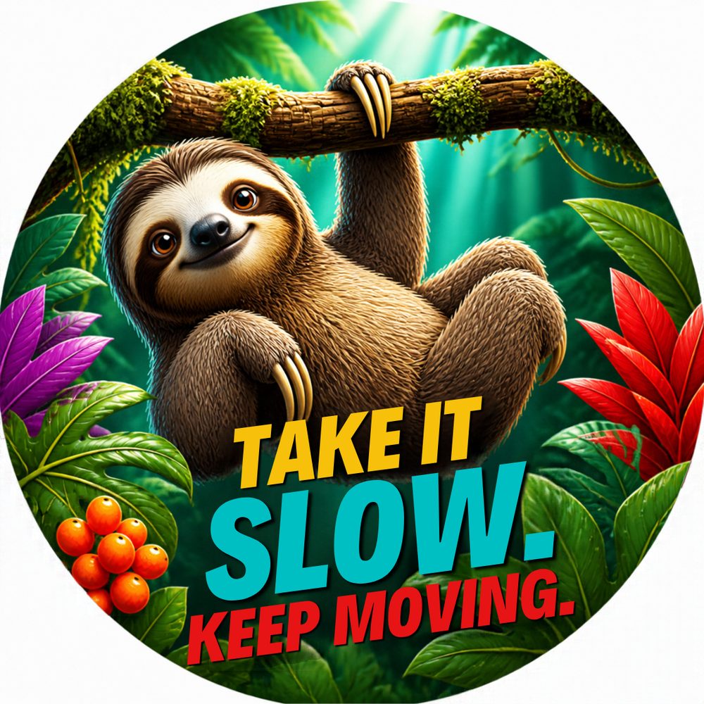 Jungle Motivation 1 — No. 2 Coaster