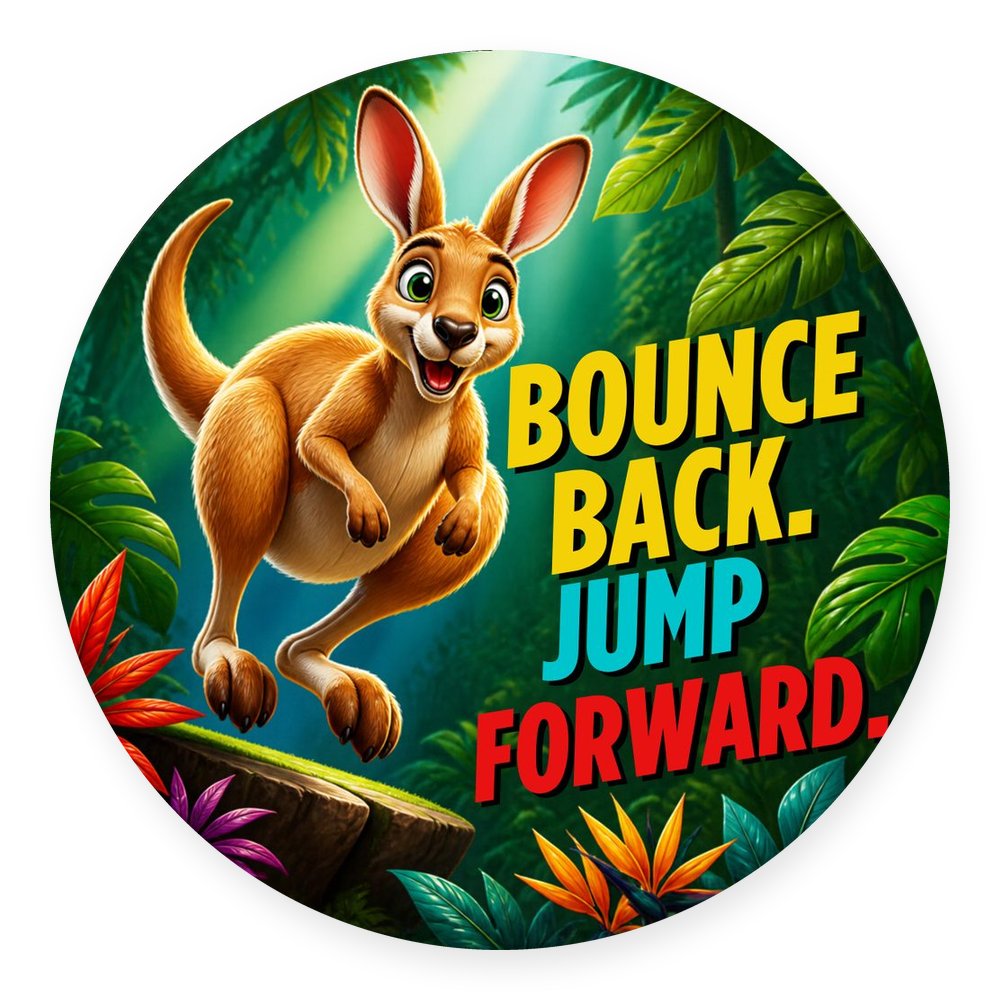 Jungle Motivation 1 — No. 4 Coaster