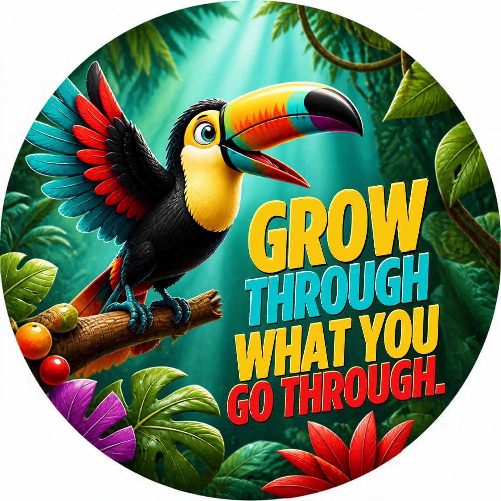 Jungle Toucan Single No. 1 Coaster