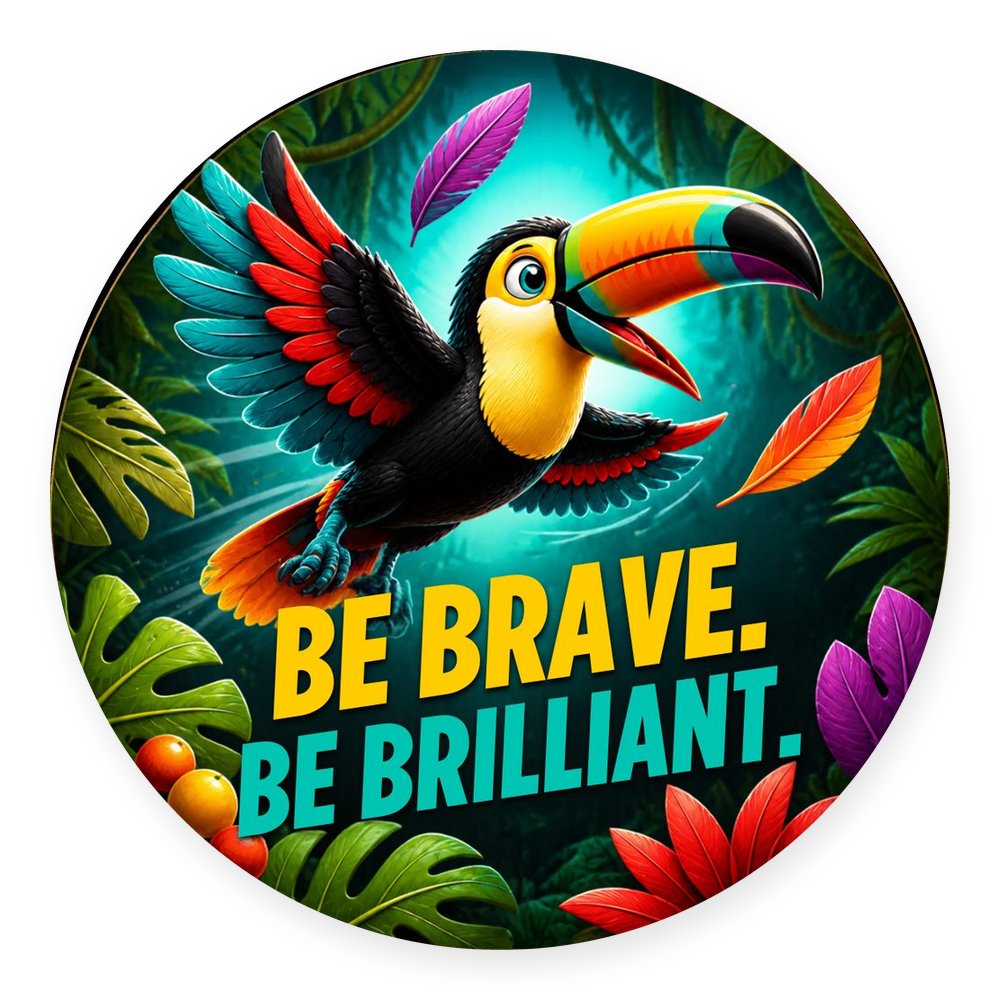 Jungle Toucans — No. 3 Coaster