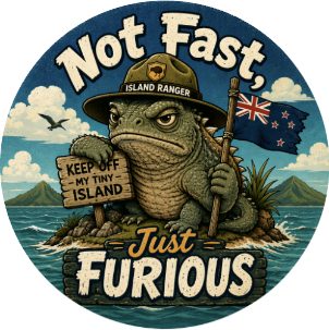 Kiwi As 3 — No. 4 Coaster