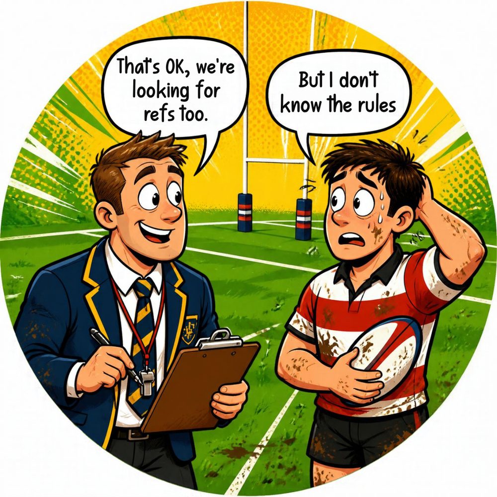 Rugby Banter Single No. 1 Coaster