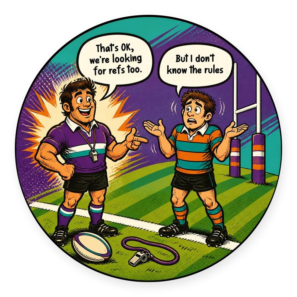 Rugby Banter Single No. 2 Coaster