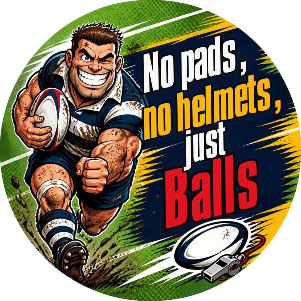 Rugby Set 1 — Rugby Pads Coaster