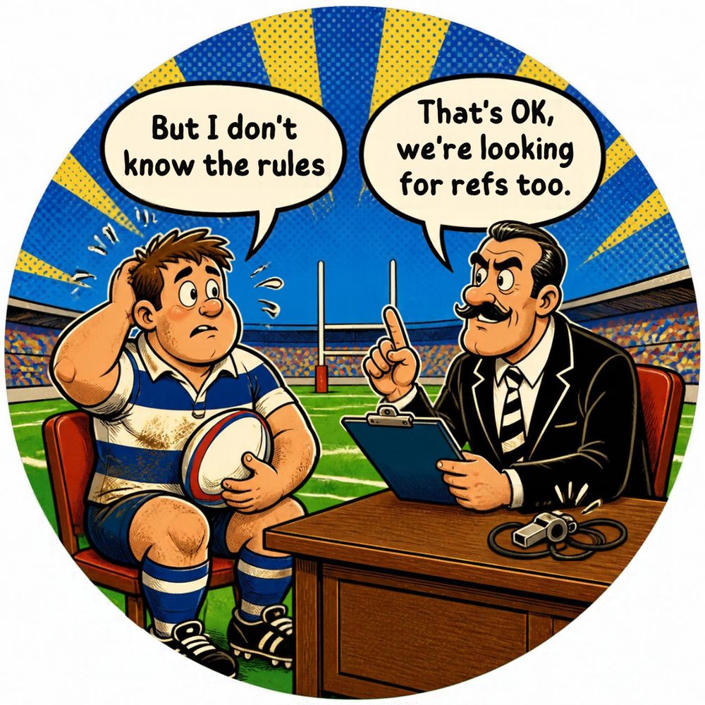 Rugby Set 2 — Rugby Rules Coaster