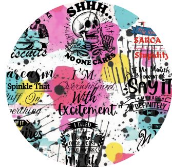 Sassy Mix Single No. 6 Coaster