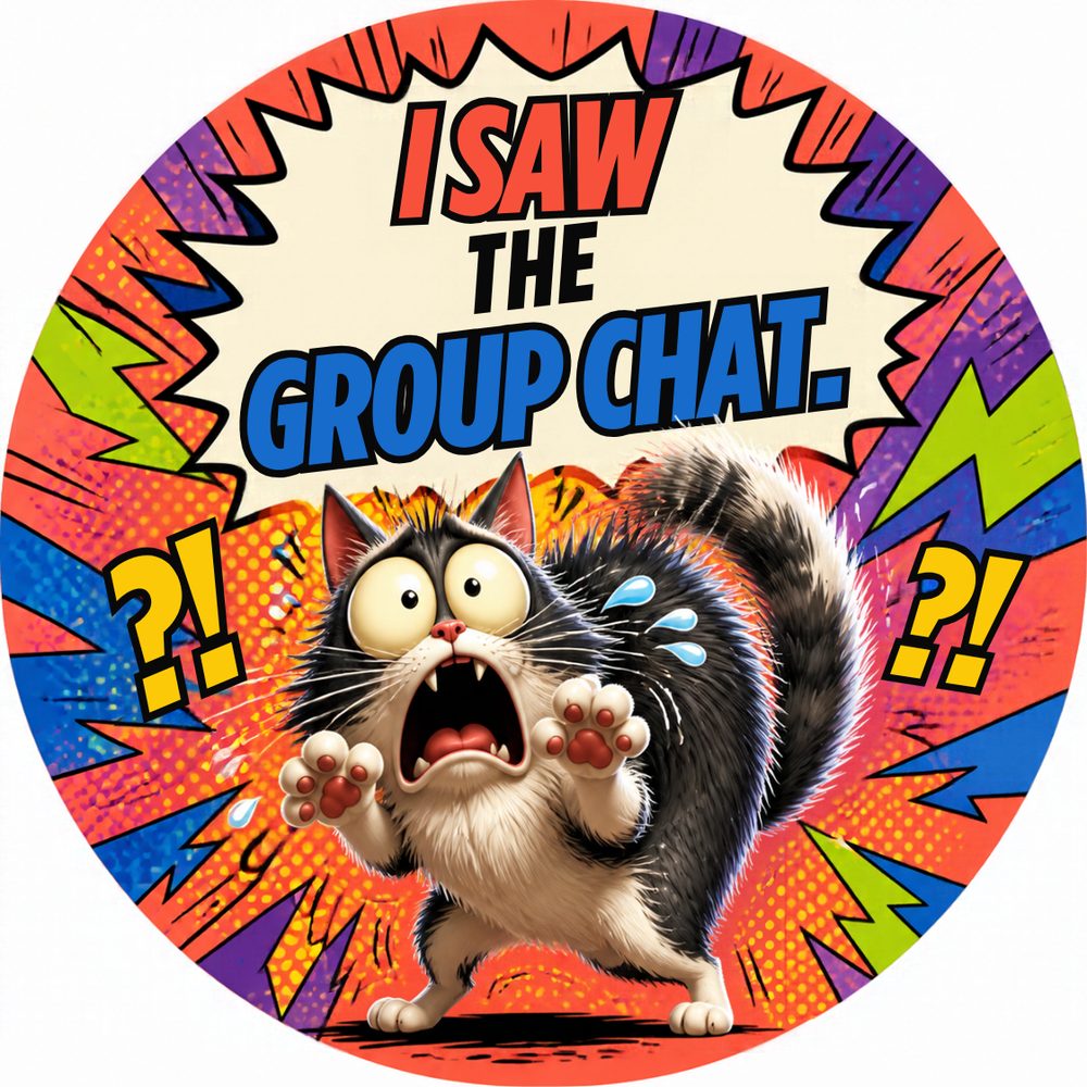 Shocked Cats 1 — No. 2 Coaster