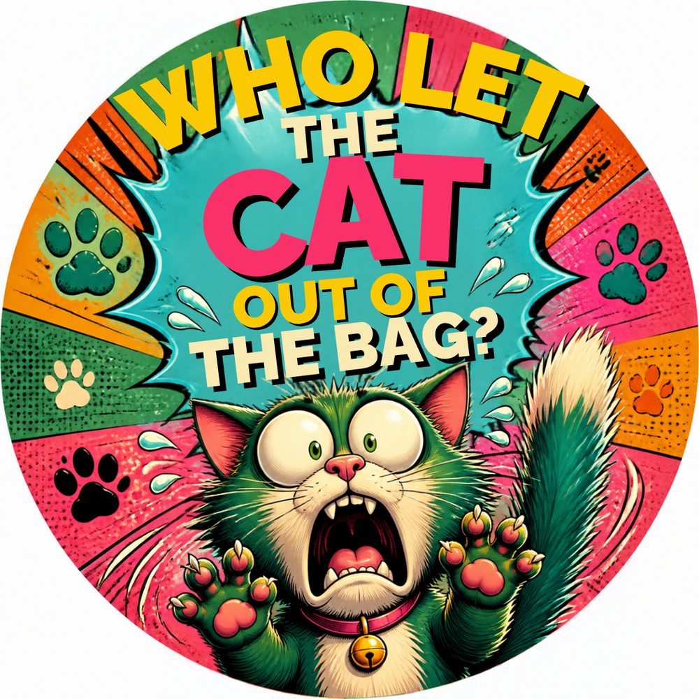 Shocked Cats 1 — No. 4 Coaster