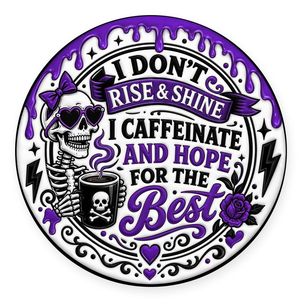 Skeleton Sass 1 — No. 2 Coaster