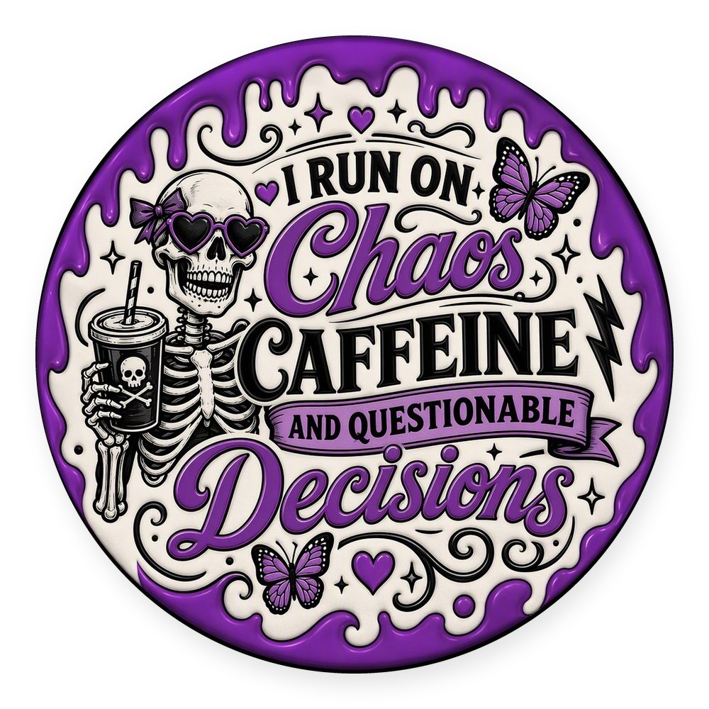 Skeleton Sass 2 — No. 2 Coaster