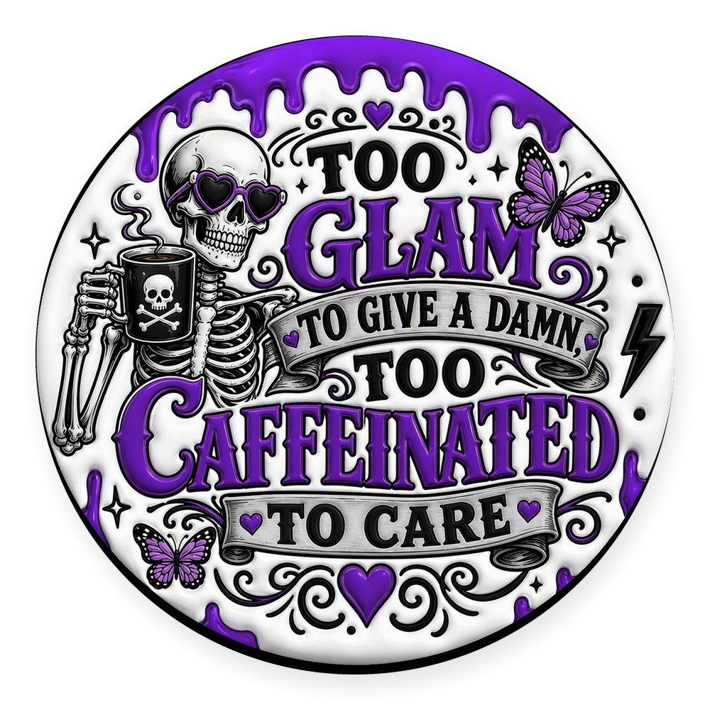 Skeleton Sass 2 — No. 3 Coaster