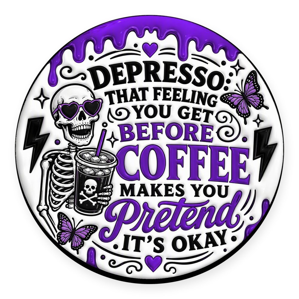 Skeleton Sass 3 — No. 2 Coaster
