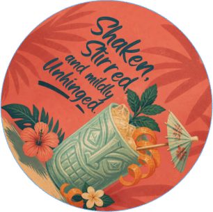 Tiki Tropical — No. 3 Coaster