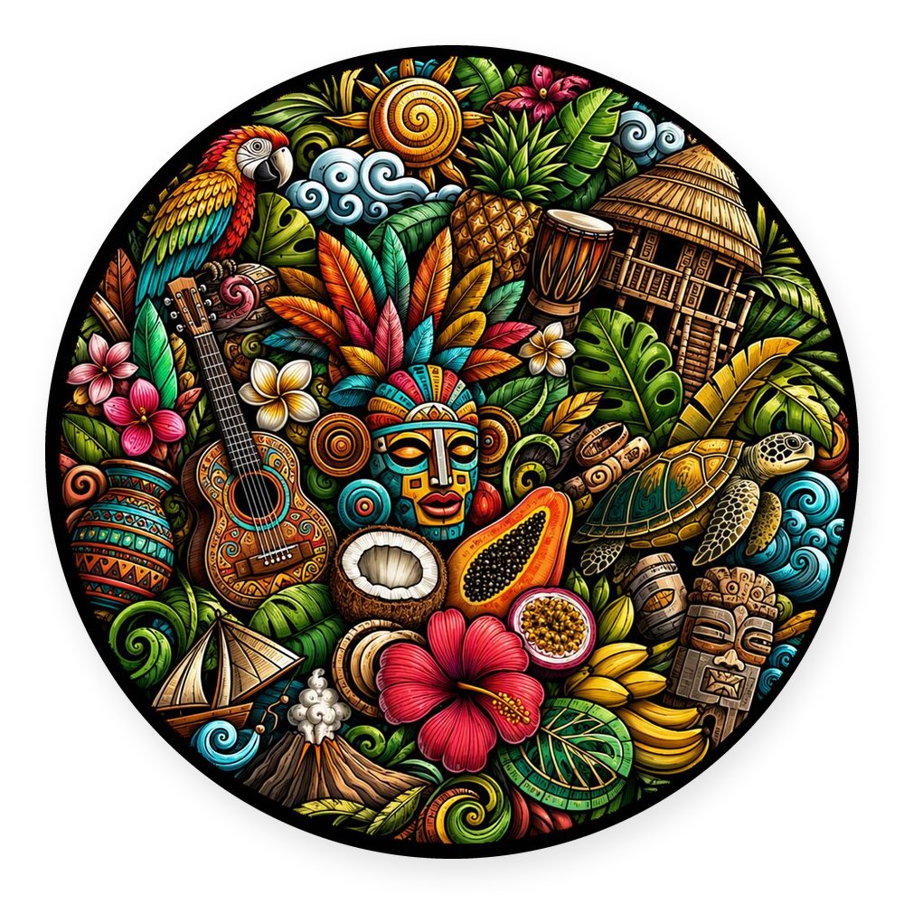 Tropical Tiki 1 — No. 1 Coaster