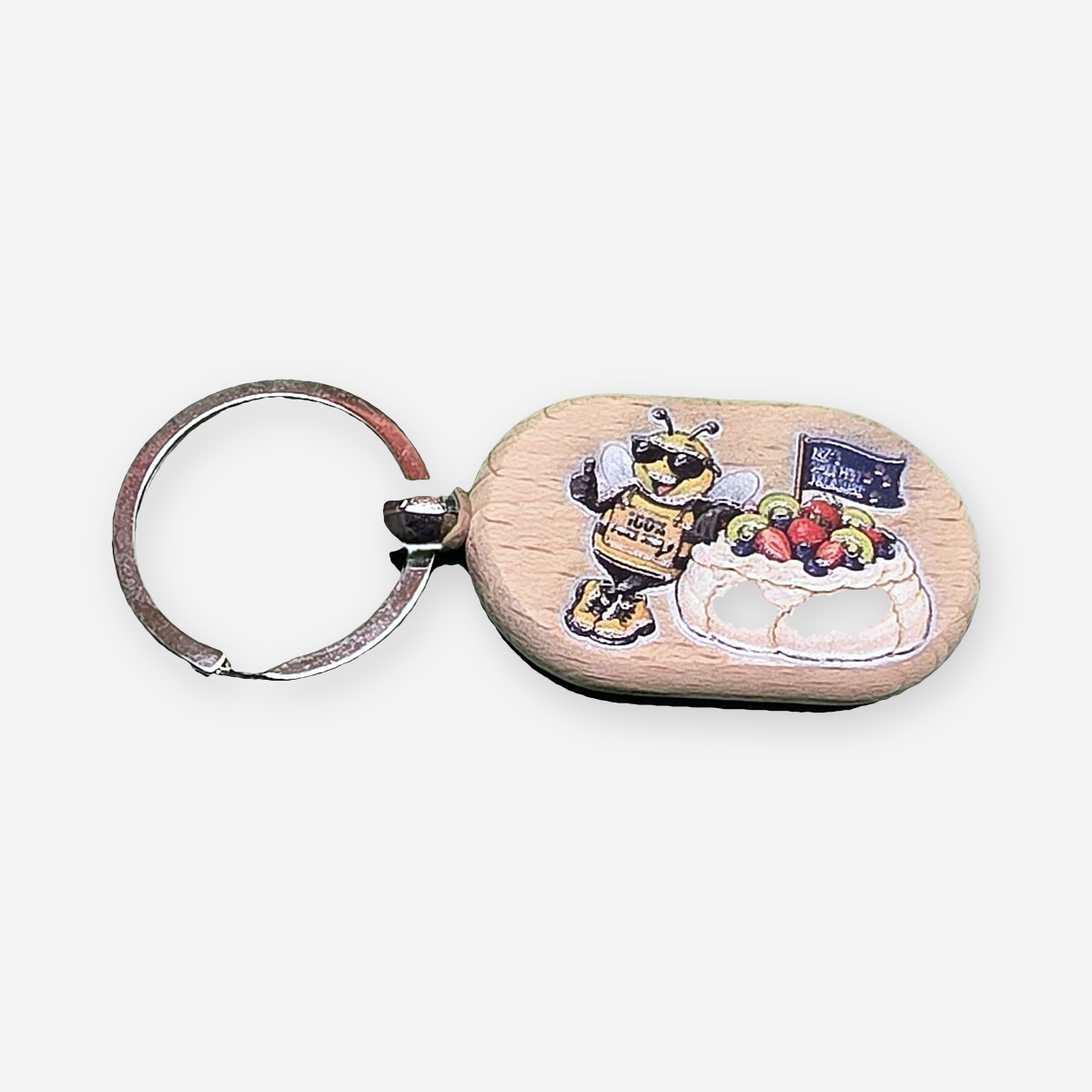 Bee Pavlova UV-Printed Keyring