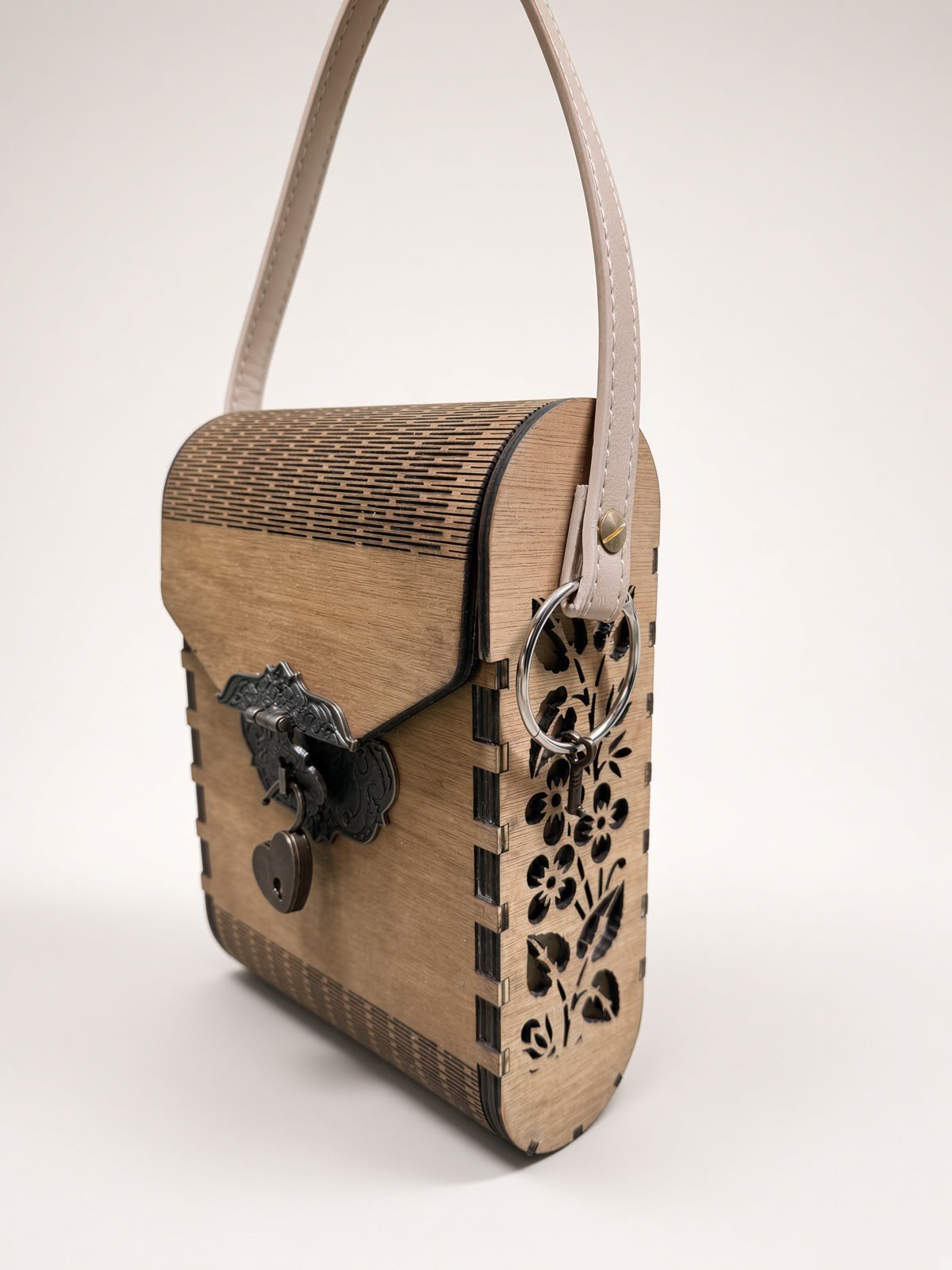 Wooden Handbag